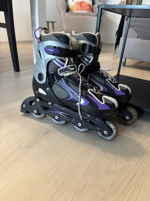 Rolki regulawany rozmiar 40-43 damskie unisex 4 speed