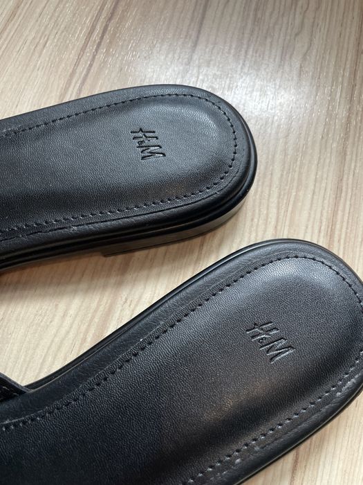 H&M klapki, nowe / 39, ale dobre na 40 !!