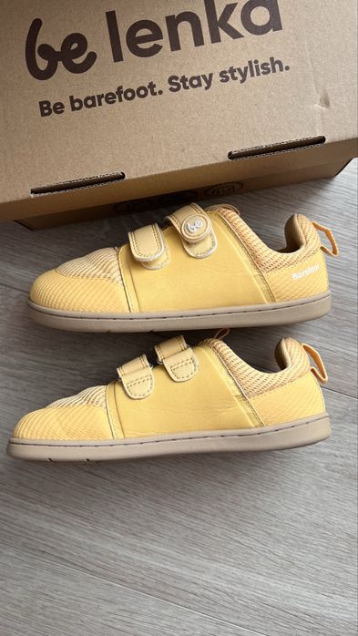 Buty barefoot Be Lenka Bounty Kids 30 żółte
