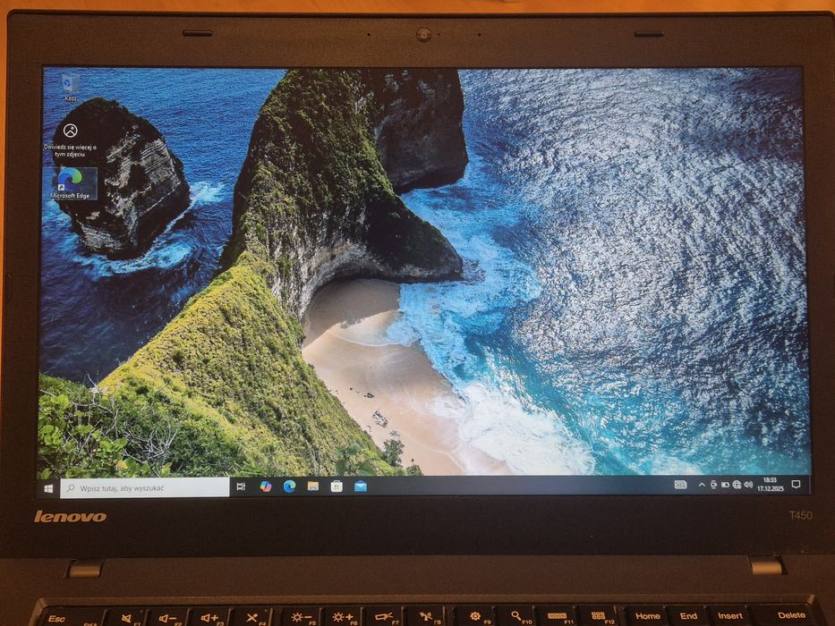 Laptop Lenovo ThinkPad T450 – używany, dobry stan