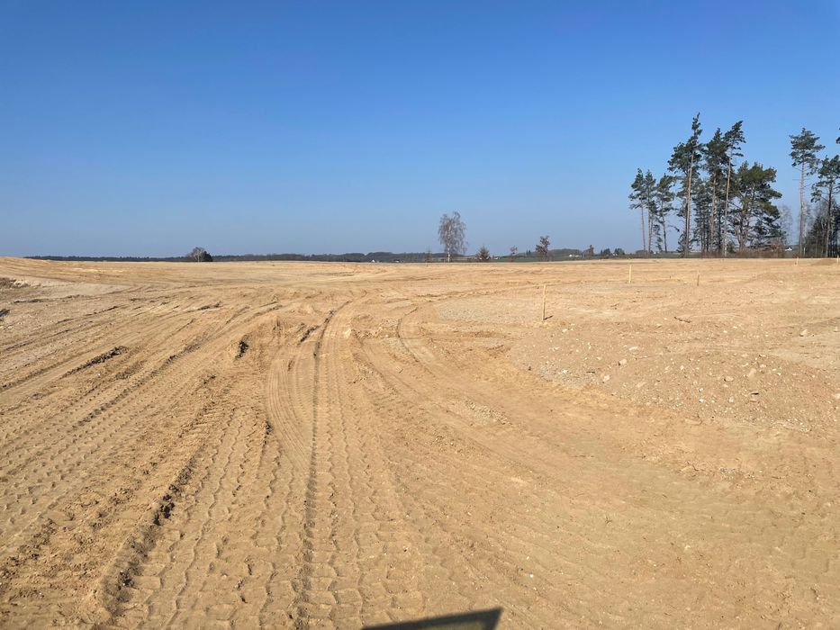 Działka Budowlana 1100m2 Dzierzążenko / Złotów WZ Panoramiczny widok