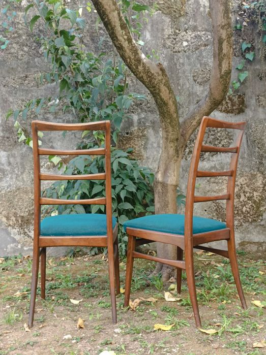 2 cadeiras | estilo nórdico | anos 60.