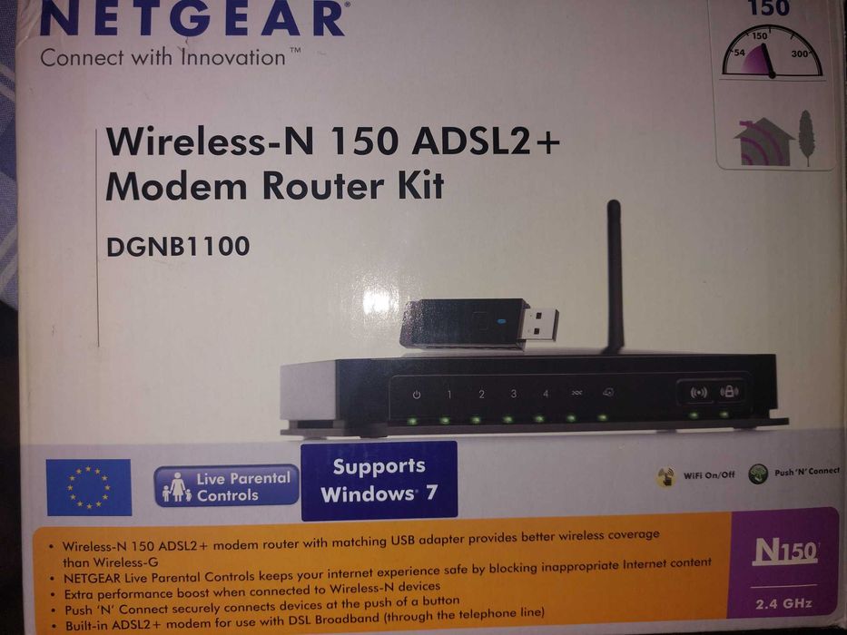 NETGEAR DGNB1100 Modem Router64740816407041120
