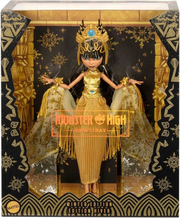 Лялька Монстер Хай Клео Де Ніл Монстро-класика Нова ніч Monster High Cleo De Nile Doll in Crop Top G3 Refresh JHK32 Mattel Оригінал