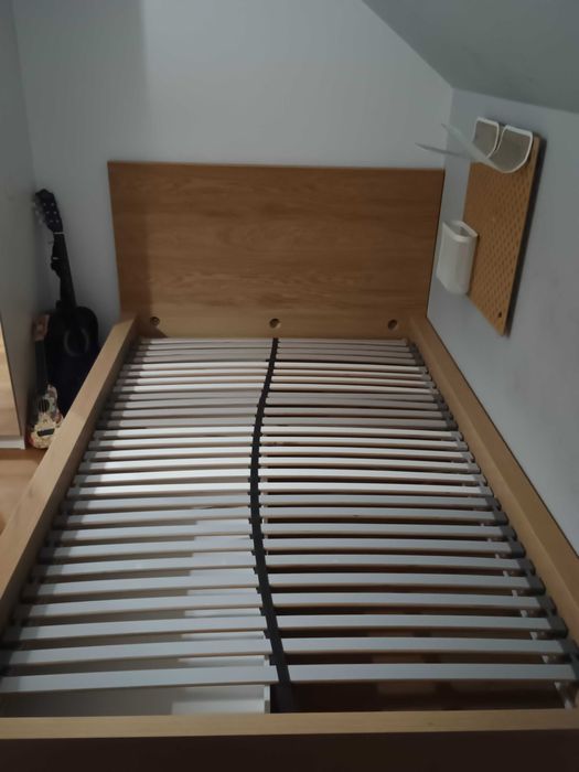 Łóżko Malm (IKEA) 120x200 4 szuflady bez materaca