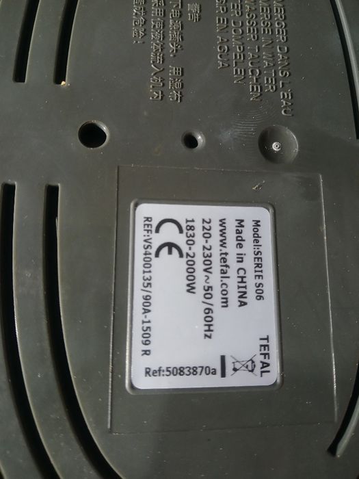 Máquina a Vapor Tefal