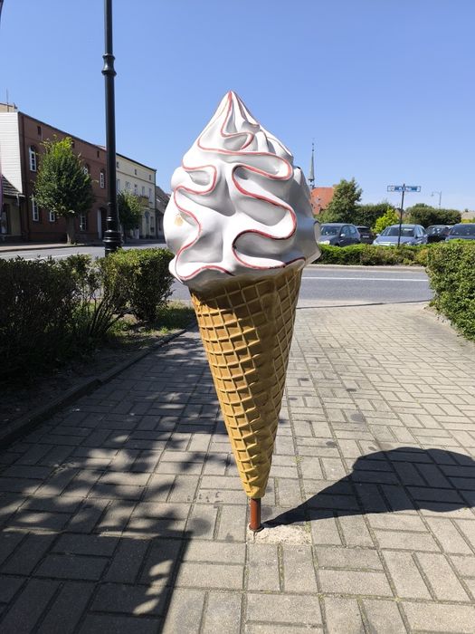 Lodzik, lód, reklama, lodziarnia, Stand