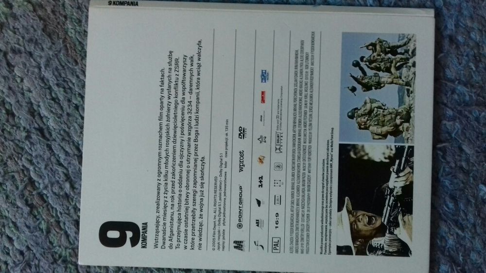 film DVD "9 kompania" rosyjski film