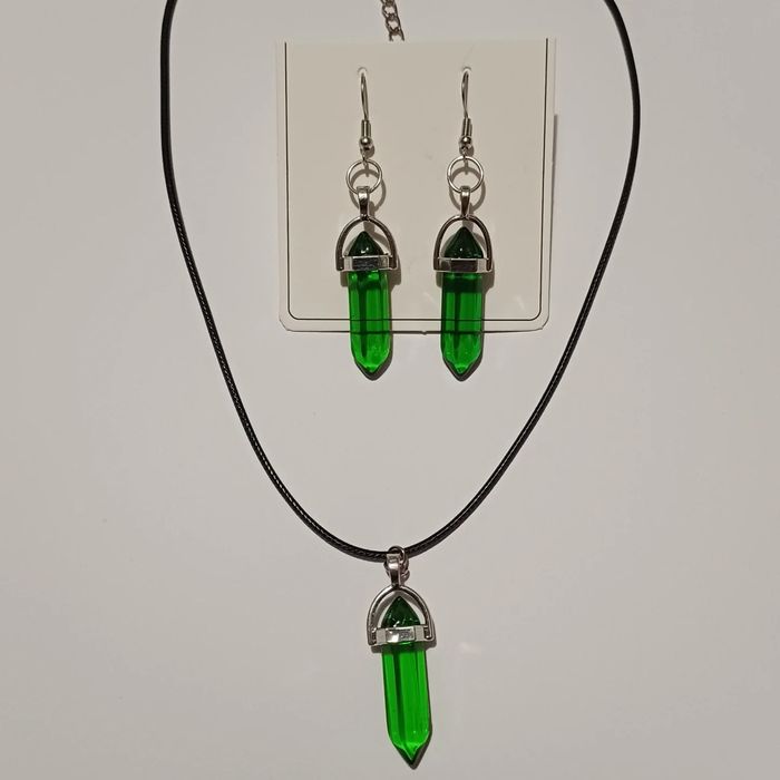 Conjuntos cristais- colar e brincos