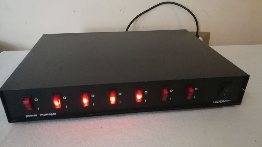 Listwa Zasilająca VOLTCRAFT Power Manager 7 Gniazd