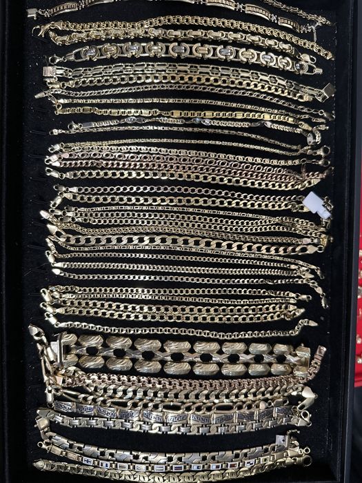 Bransoletki złote damskie pr. 585 duży wybór - ceny od 340zl/g