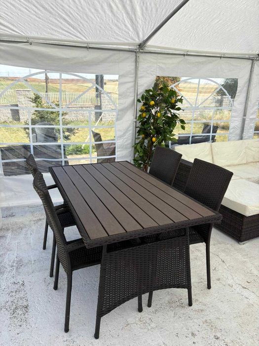 !!Oferta: Conjunto de jantar para jardim + portes de envio por 292€!!