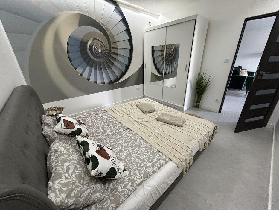 Nowa Stodoła Koniec świata apartamenty całoroczne Mikołajki