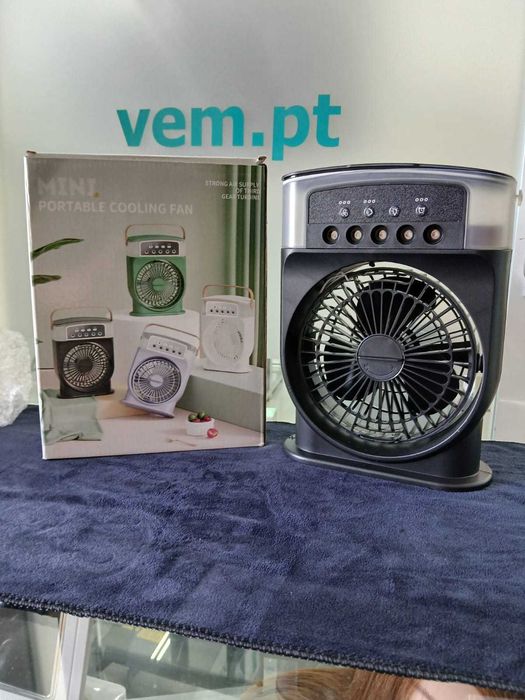 Ventoinha de Pulverização Portátil a Água ou Gelo