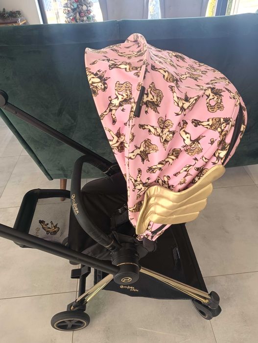 Wózek spacerowy CYBEX Mios 2 Jeremy Scott – Cherubs różowe cherubinki