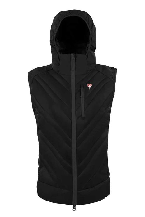 Kamizelka puchowo-wełniana męska Gruezi Lightful DownWool czarna r. XL