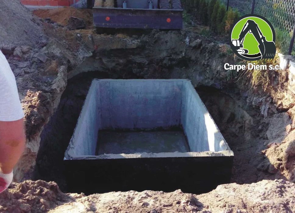 [Sprzedaż / Montaż] SZAMBO BETONOWE, Zbiornik na deszczówkę, Piwniczka