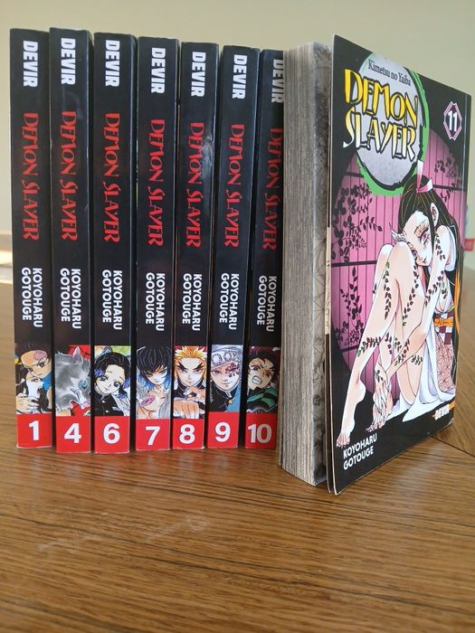 Mangas demon slayer ( 1 ao 11)- 7€ cada