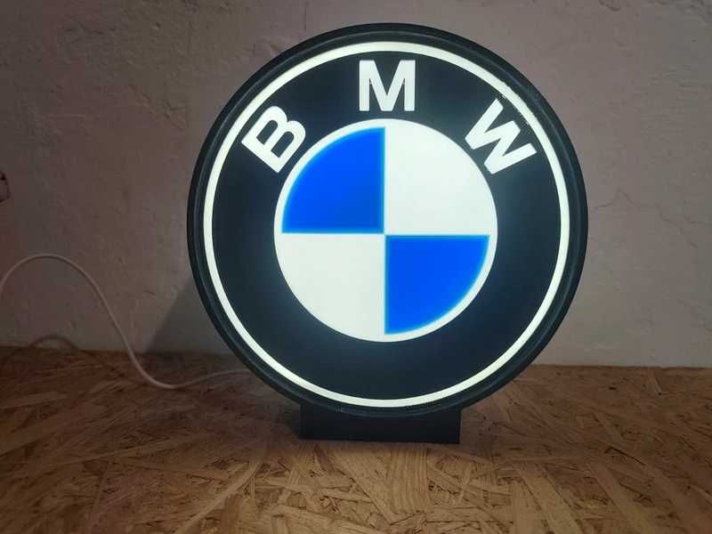 Lightbox luminaria decorativa BMW