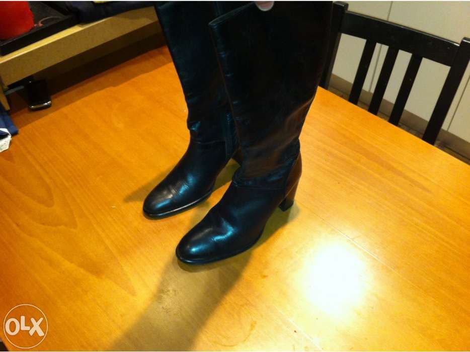 Botas para Senhora Foreva Pele tamanho 40.5