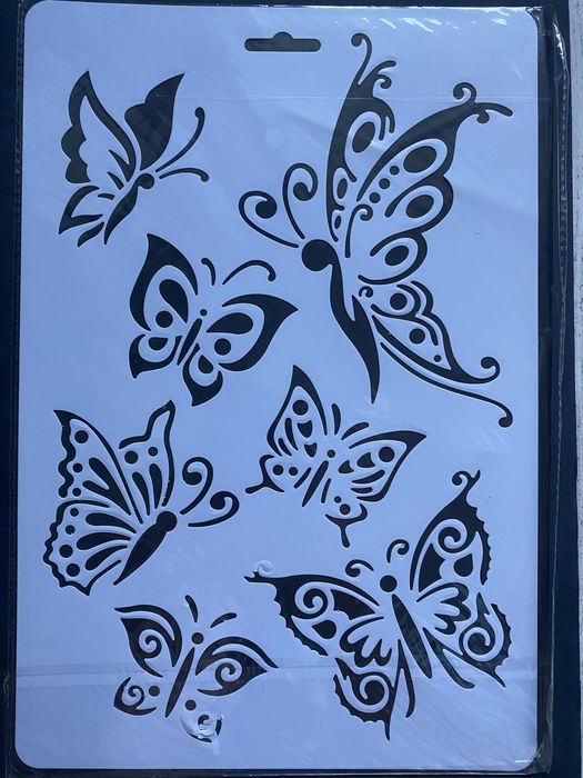 Szablony A4 - zestaw 6 sztuk