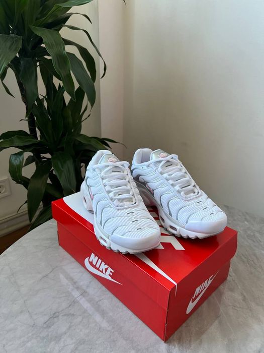 ТОП! Nike Air Max TN + White Pink , жіночі кросівки  , кросівки Найк