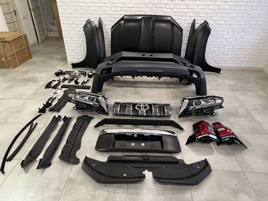 Рестайлинг комплект обвеса Toyota Land Cruiser Prado 150 в 2018+