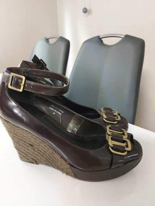 Buty Bata brązowe