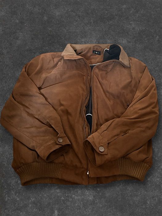 kurtka 2xl brazowa