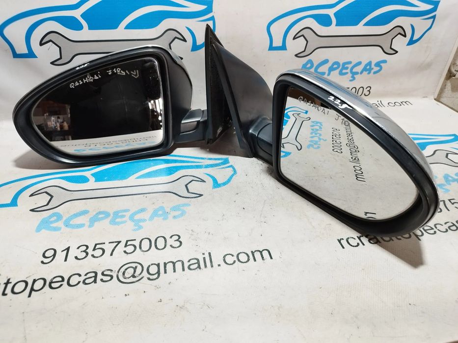 Retrovisor  Nissan Qashqai J10 espelho esquerdo direito eletricos