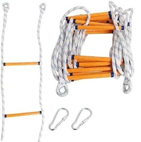 Ognioodporna drabina ratownicza 10 m