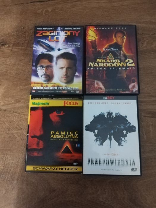 Dvd 4 filmy różna tematyka