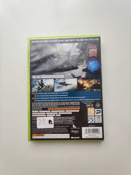 Gra Xbox 360 / Xbox360 - Battlefield 3 (język PL)