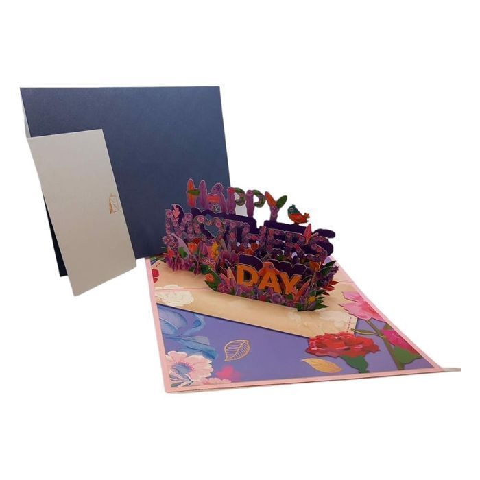 Kartka 3D na dzień Mamy Napis