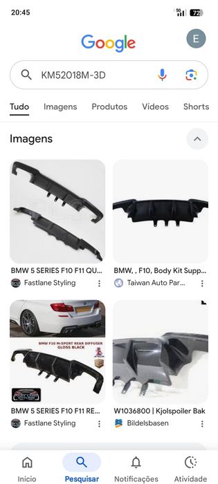 Body kit BMW SÉRIE 5