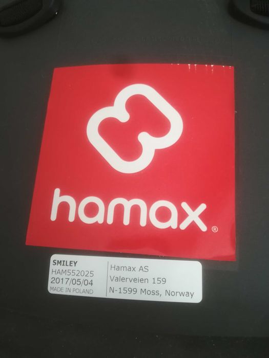 Hamax Cadeira Porta-Criança Traseira Smiley