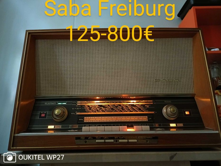 Rádios vintage Saba/Grundig/Graetz/telefunken