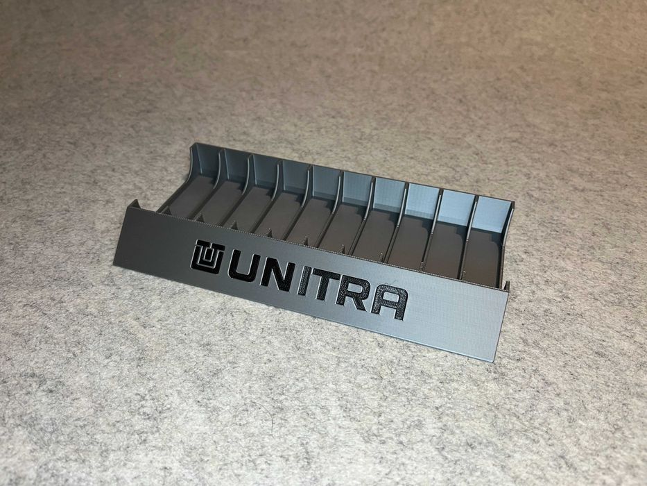 3x Stojak podstawka na kasety magnetofonowe Unitra