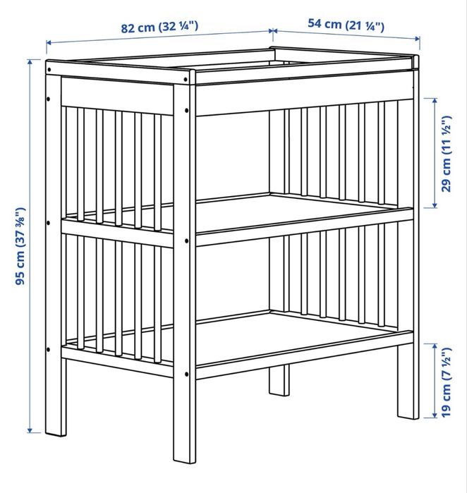Przewijak Gulliver Ikea - super stan