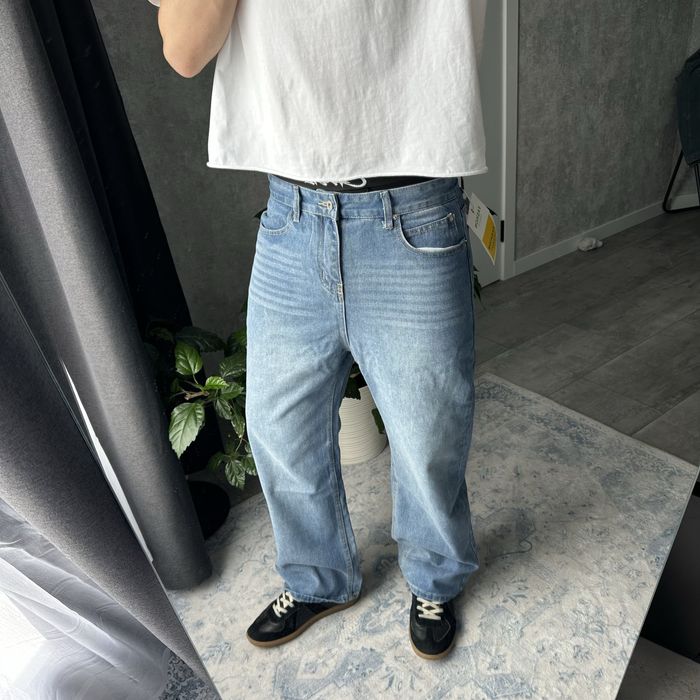 Bootcut blue washed jeans сині джинси кльош буткат прямі baggy y2k opium levis 512голубые flared буткат прямые клеш стрейт straight