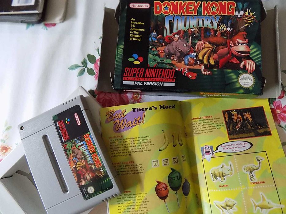 Donkey Kong Country 3xA na Super Nintendo Entertainment System (SNES)!