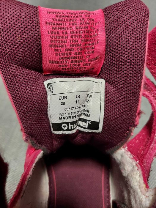 Sneakersy HUMMEL SLIMMER STADIL roz.28 , skóra naturalna