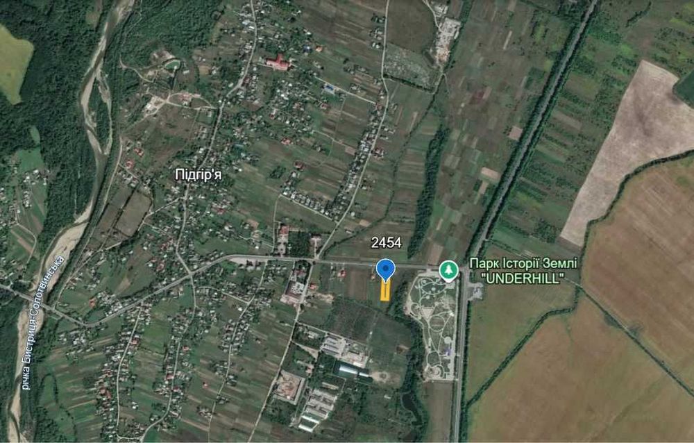 Зем. ділянка 25 сот Пдгір'я під будівництво/комерцію (4)