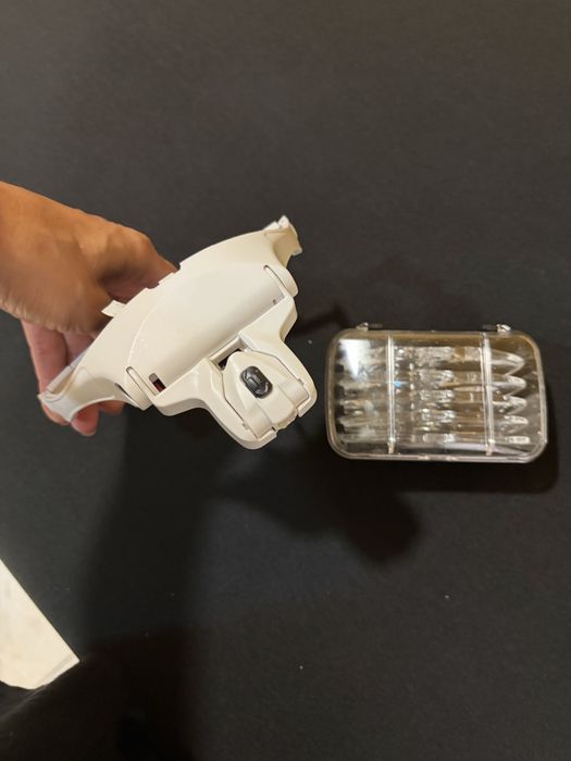 Oculos lupa novos com led integrado