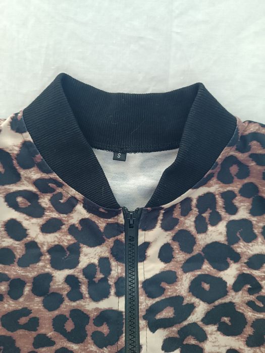 Casaco leopardo novo