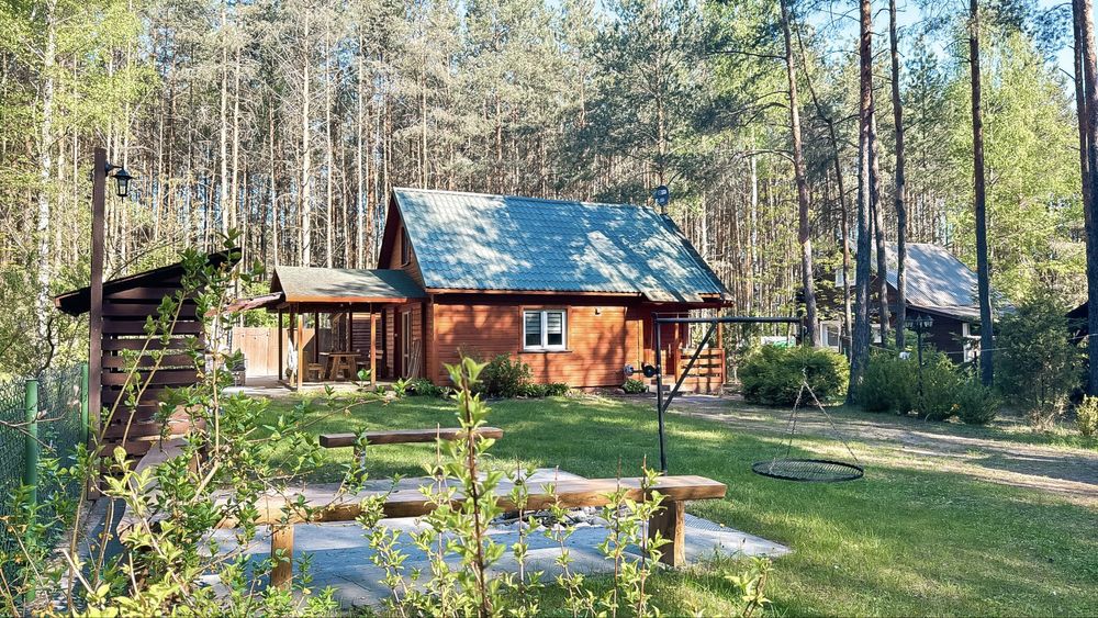 Chata przy Lesie – Nowa Łuka | Zalew Siemianówka | sauna, balia | do 13 osób