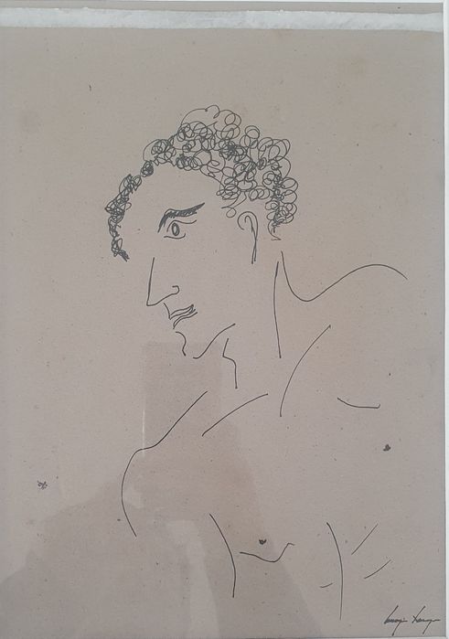 Original de Cruzeiro Seixas, possível auto retrato antigo