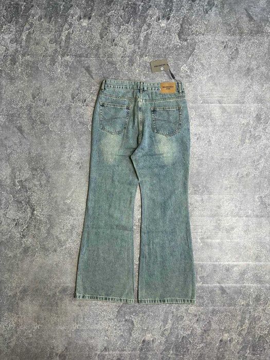 BALENCIAGA flared faded washed jeans джинси клеш кльош джинсы archive