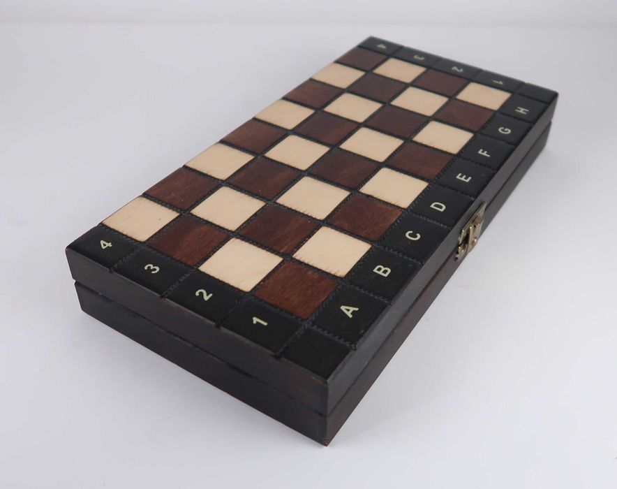 Jogo de Xadrez em madeira - 26.5 cm