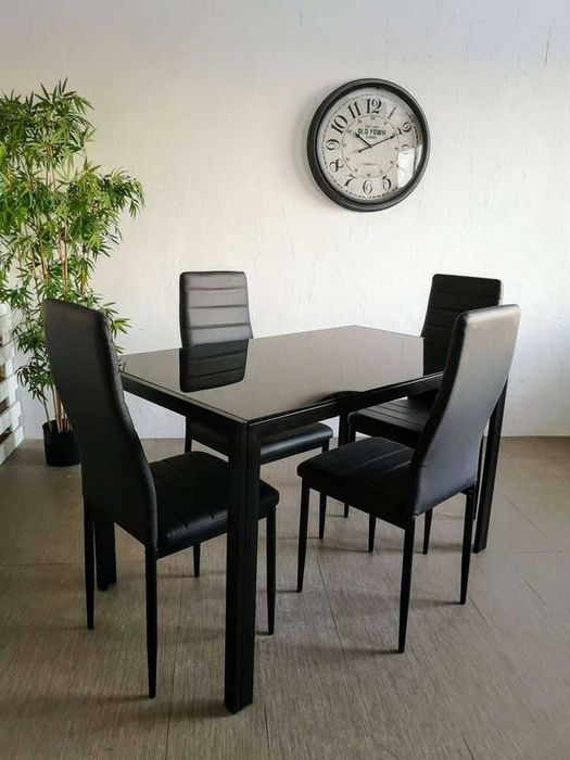 oferta mesa 4 cadeiras novas portes gratis